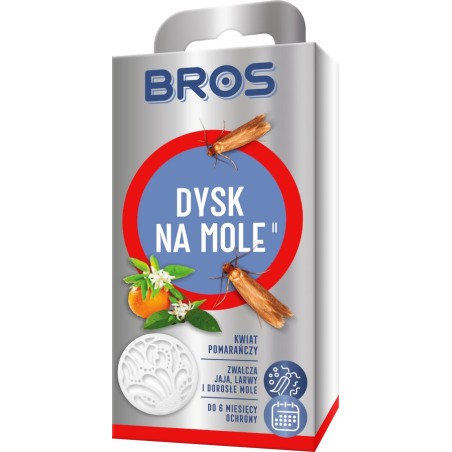 DYSK NA MOLE KWIATY POMARAŃCZY 