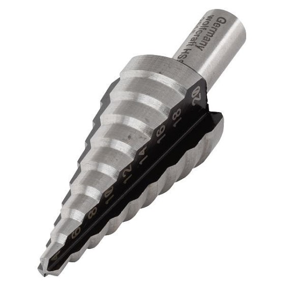 WIERTŁO STOPNIOWE HSS 4-20MM TRZPIEŃ 8MM - WF2515000.