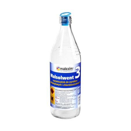 ROZPUSZCZALNIK MALSOLWENT 3 DO POLIWINYL. I CHLOROKAU. 0.5L 