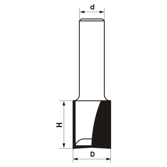 FREZ TRZPIENIOWY CNC PREMIUM PROSTY DWUPŁYTKOWY 18*35*12 