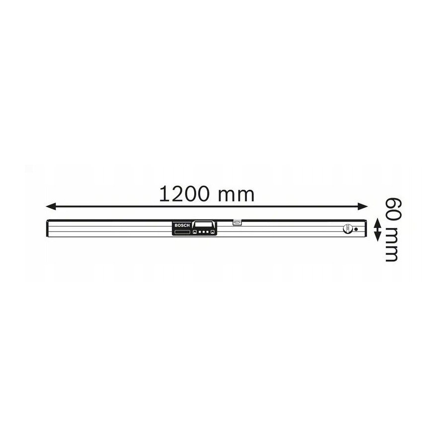 POZIOMICA CYFROWA 120CM GIM 120 - 0601076800.