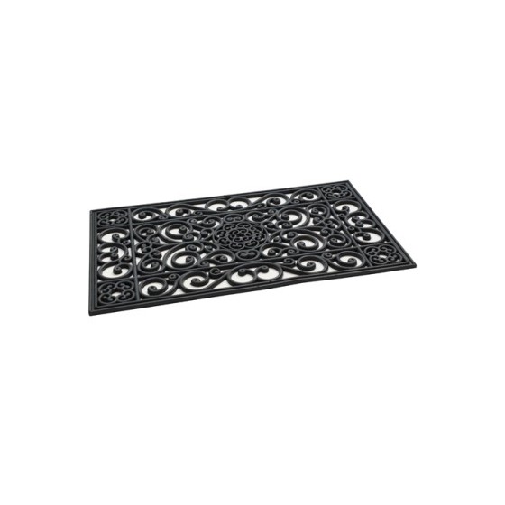 WYCIERACZKA IRON MAT BLACK 1 45*75CM 