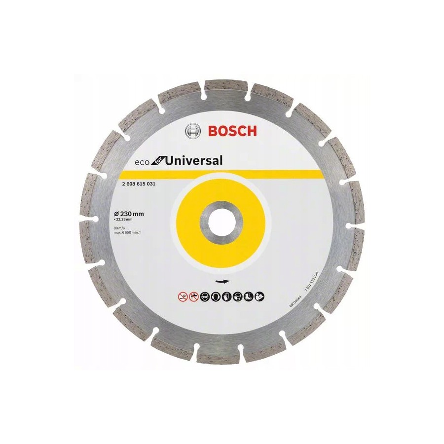 TARCZA DIAMENTOWA BUDOWLANA ECO SEGMENTOWA 230MM - 2608615028.