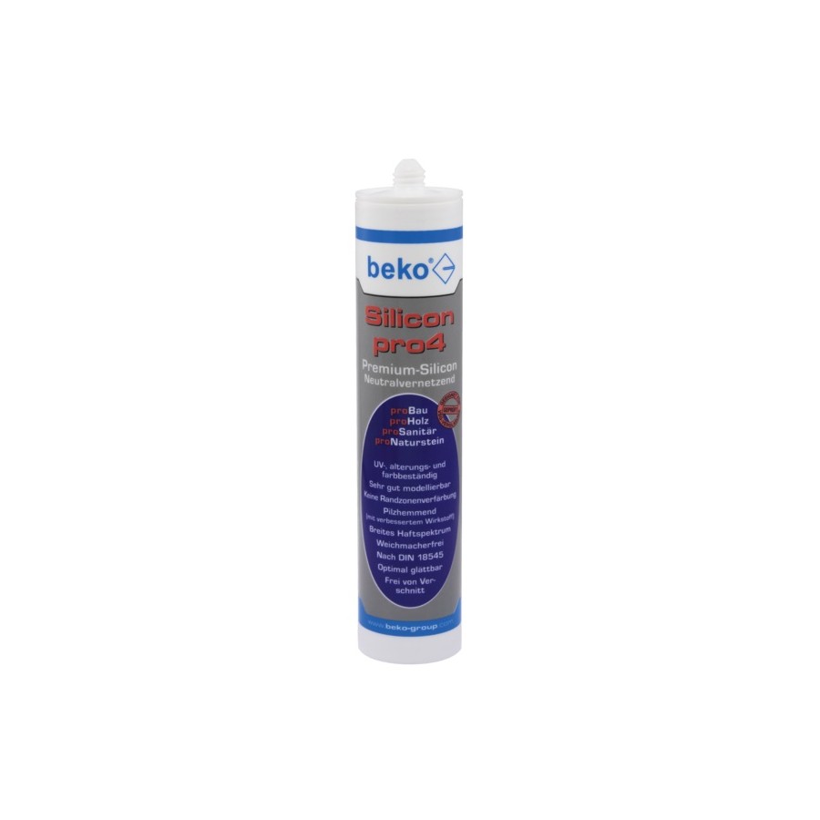 SILICON UNIVERSALNY 310ML SREBRNY ALUMINIUM PRO4 