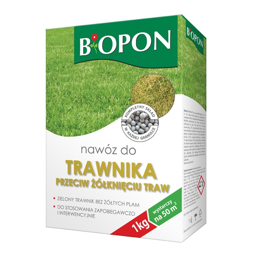 NAWÓZ - DO TRAWNIKA PRZECIW ŻÓŁKNIĘCIU 1 KG 