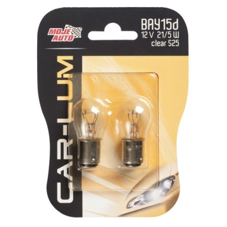 ŻARÓWKA BAY15D 12V 21/5W CLEAR 