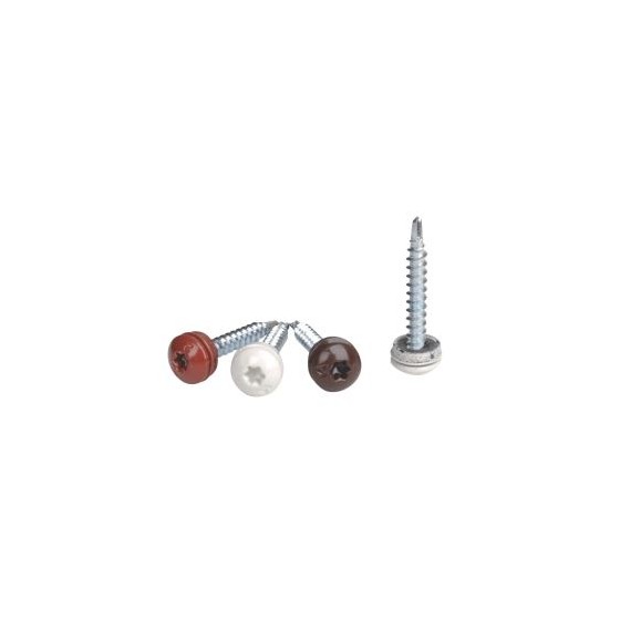 WKRĘT SAMOWIERTNY TORX 4.8*35MM RAL 8017 