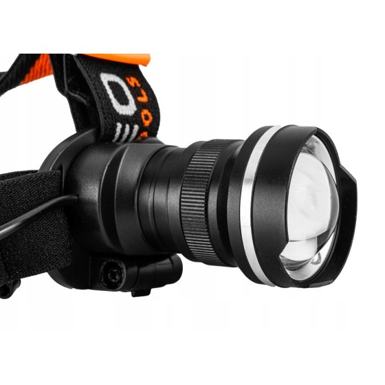 LATARKA CZOŁOWA 400 LUM ZOOM CREE R5 3XAAA - 99-200.