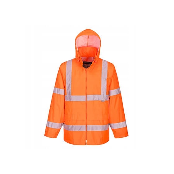 KURTKA OSTRZEGAWCZA PRZECIWD. POMARAŃCZOWA HI-VIS RAIN XXL - H440ORRXXL.