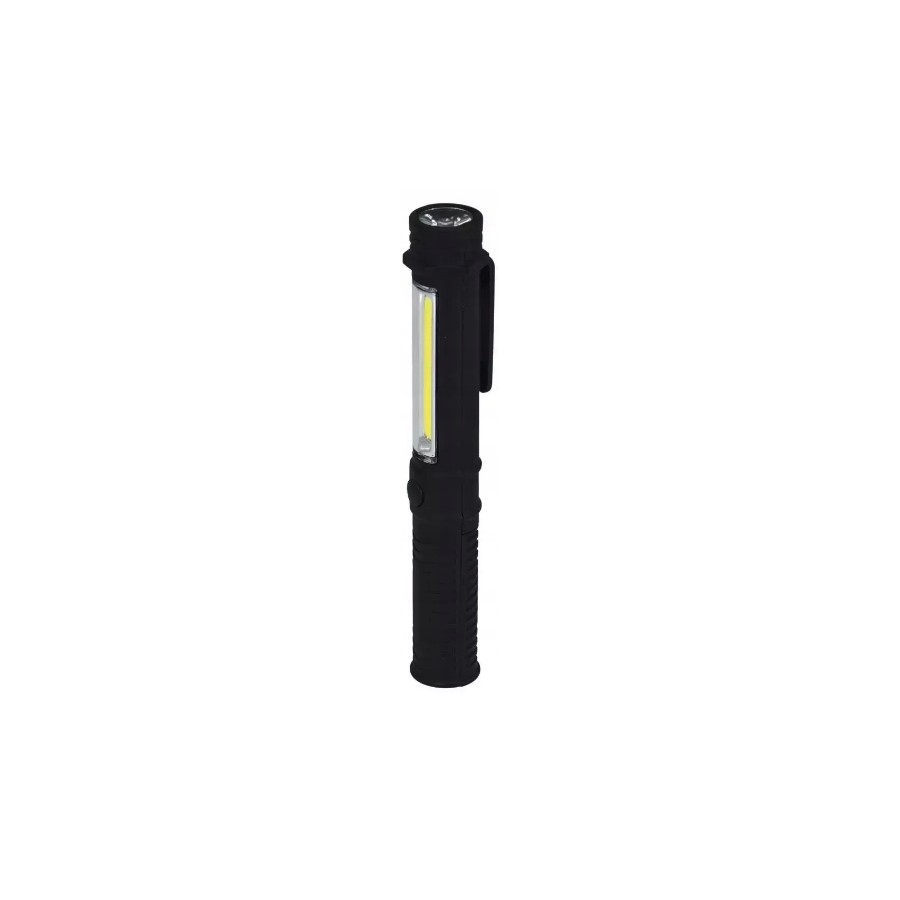 LATARKA 1.5W COB LED+1W PEN Z BATERIAMI - L1004.