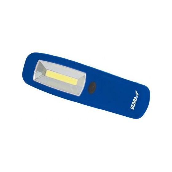 LATARKA 3W COB LED PODŁUŻNA Z BATERIAMI - L1006.