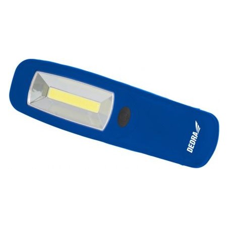 LATARKA 3W COB LED PODŁUŻNA Z BATERIAMI - L1006.