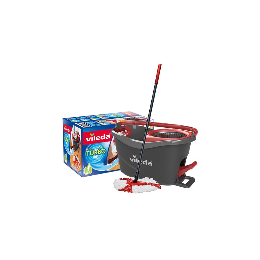 VILEDA EASY WRING TURBO BOX, MOP+WIADRO+WYCISKACZ 