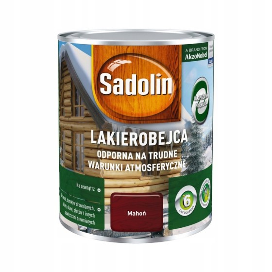 SADOLIN LAKIERO-BEJCA ODPORNA ORZECH CIEMNY 0.75L 