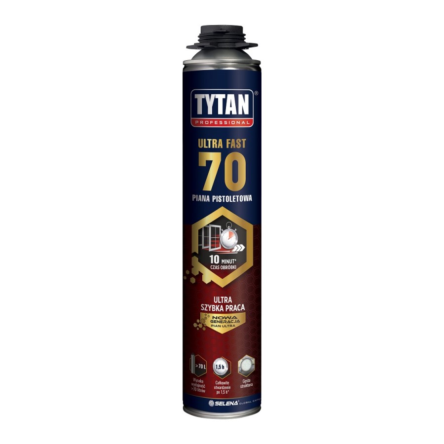 PIANKA PISTOLETOWA ULTRA 70 TYTAN 870ML 