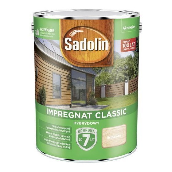 SADOLIN CLASSIC HYBRYDOWY 7 LAT BEZBARWNY 4.5L 