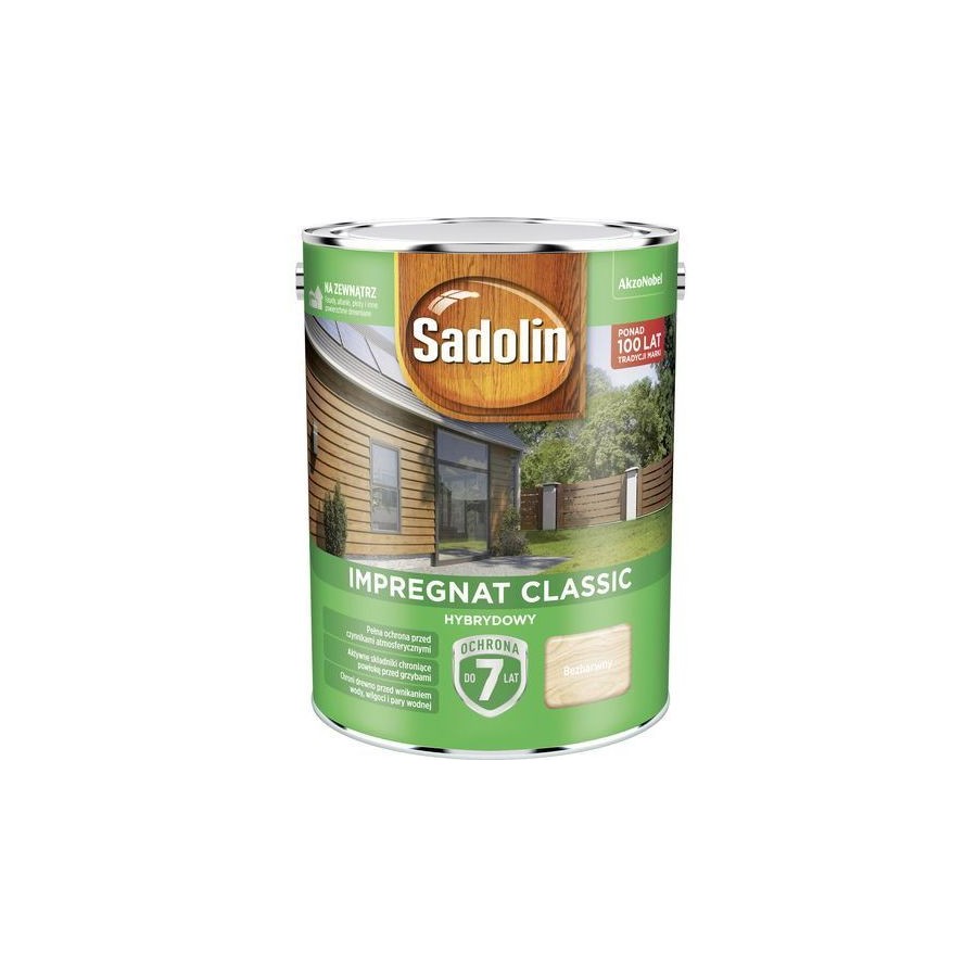 SADOLIN CLASSIC HYBRYDOWY 7 LAT BEZBARWNY 4.5L 