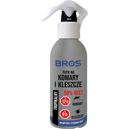 PŁYN NA. KOMARY I KLESZCZE 50% DEET 130ML 