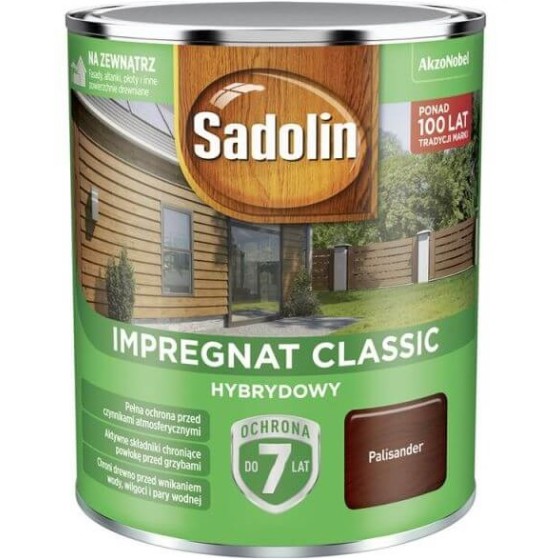 SADOLIN IMPREGNAT CLASSIC HYBRYDOWY 7 LAT PALISANDER 0.75L 