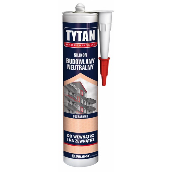 SILIKON NEUTRALNY BUDOWLANY TYTAN 280ML SZARY 