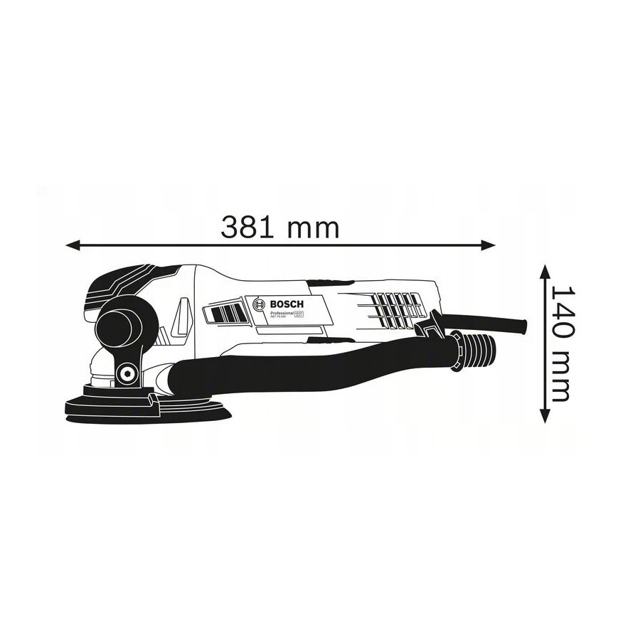 SZLIFIERKA MIMOŚRODOWA GET 75-150 750W 150MM - 0601257100.