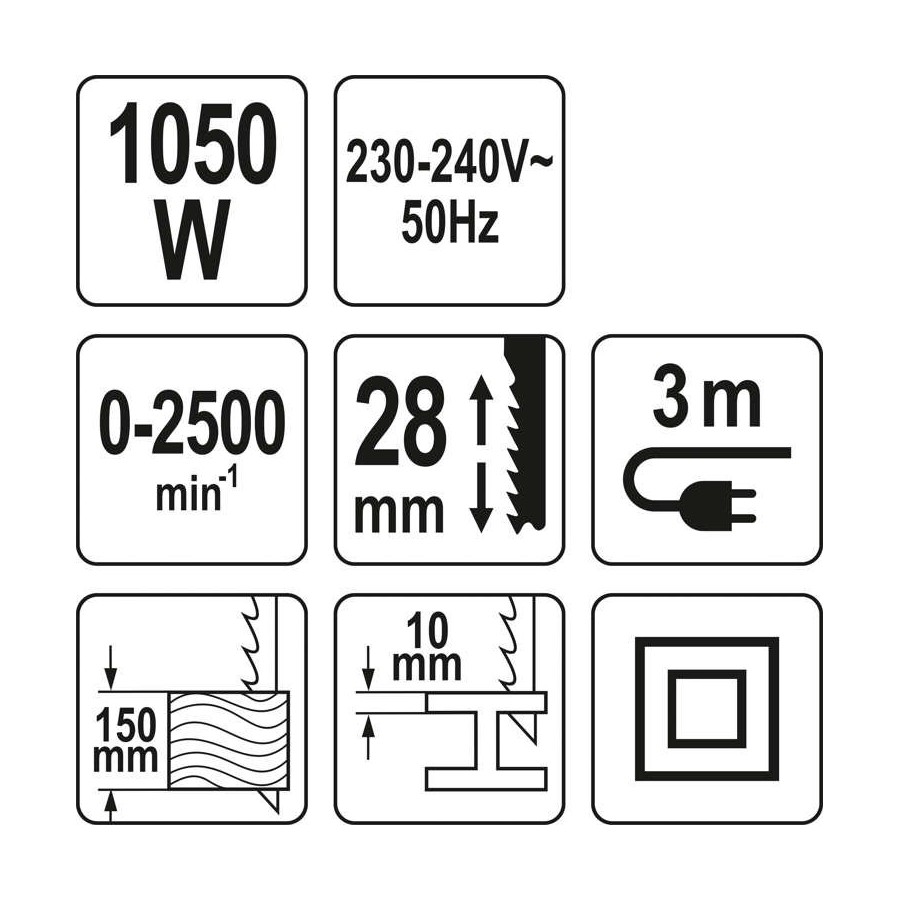 PIŁA SZABLASTA 1050W 