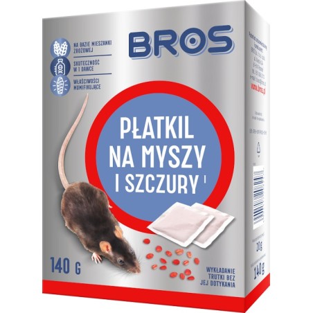 PŁATKI NA MYSZY I SZCZURY 140G 