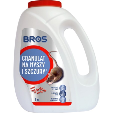 GRANULAT NA MYSZY I SZCZURY 1KG 