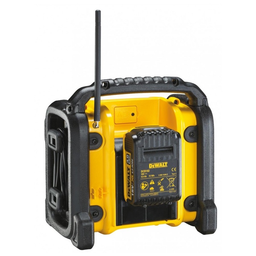 RADIO BUDOWLANE XR LI-ION DAB/FM 18V 0*AH - DCR020-QW.