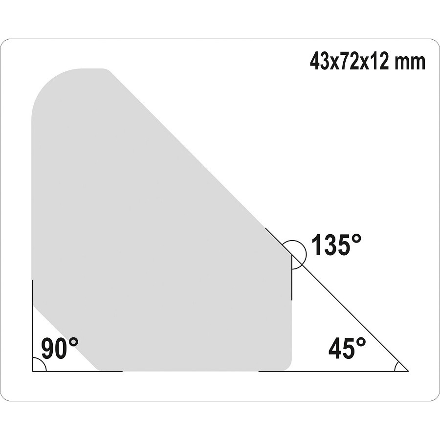 ZESTAW SPAWALNICZYCH KĄTOWNIKÓW MAGNETYCZNYCH MINI 4 SZT. - YT-08677.