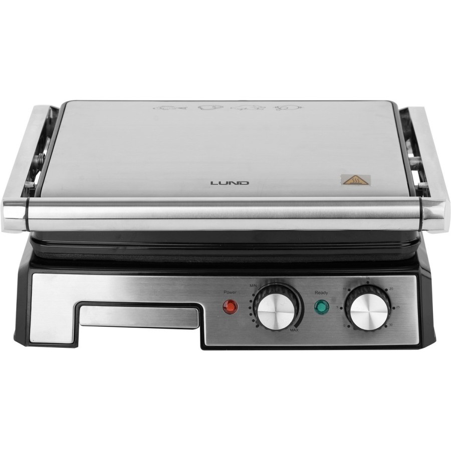 GRILL ELEKTRYCZNY STOŁOWY, 2000W, 29.5*24CM - 67457.