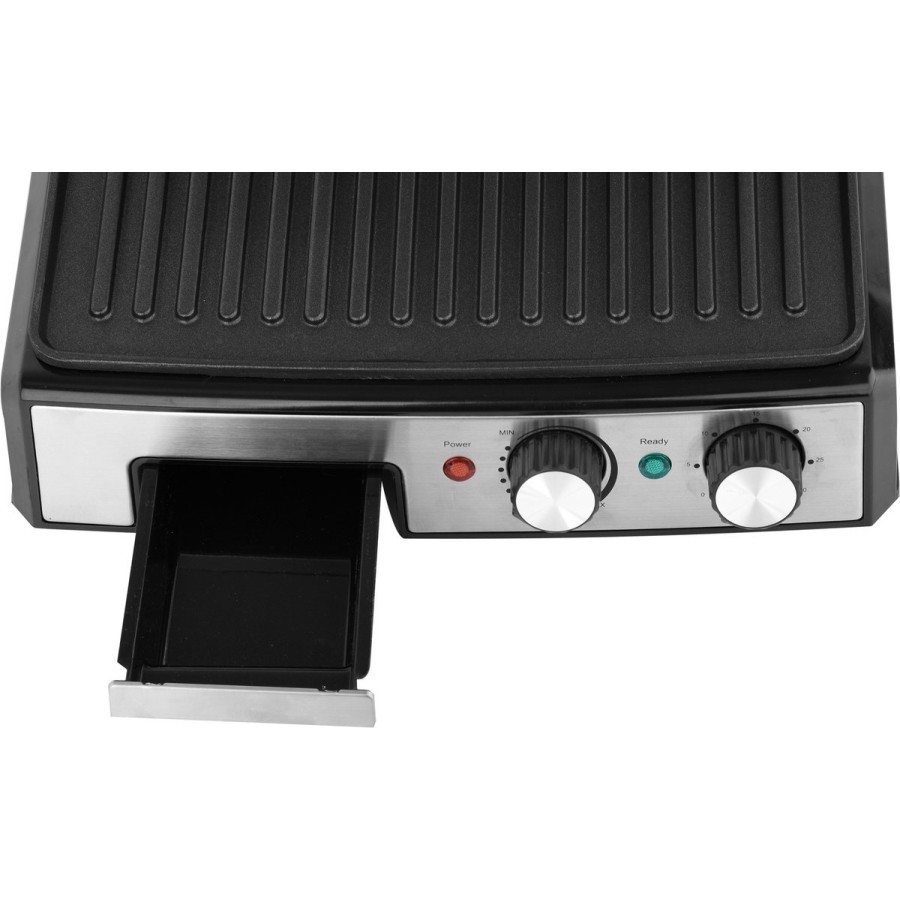 GRILL ELEKTRYCZNY STOŁOWY, 2000W, 29.5*24CM - 67457.