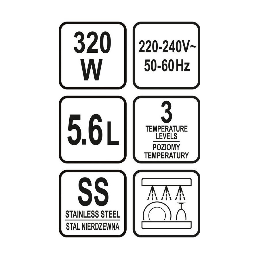 WOLNOWAR 290W, 5.6L. - 67661.