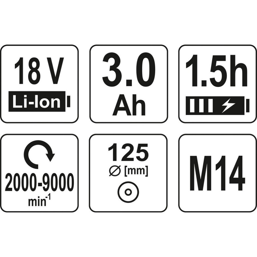 PISTOLET DO SILIKONU I KLEJU 18V BEZ AKUMULATORA - YT-82889.