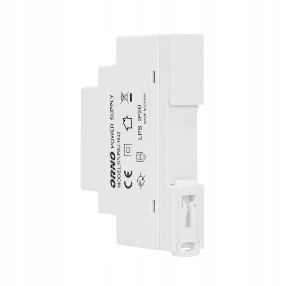 ZASILACZ NA SZYNĘ DIN 12VDC, 1,25A, 15W, SZEROKOŚĆ 1 MODUŁ - OR-PSU-1642.