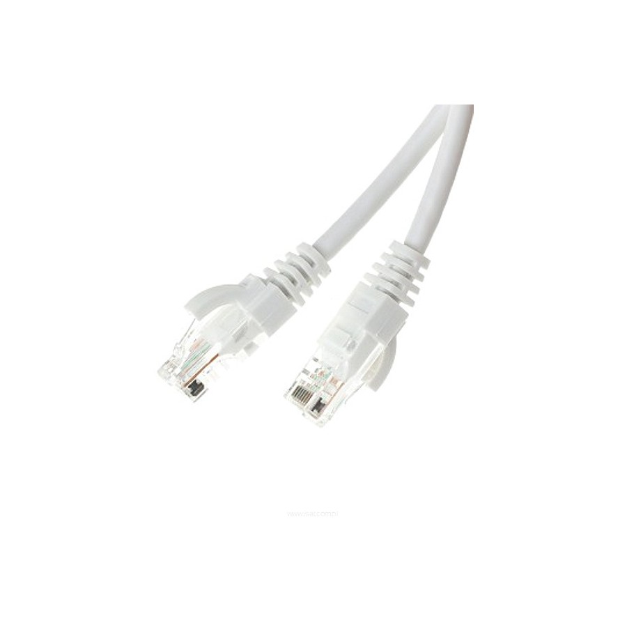 KABEL UTP 8C 2.0M BIAŁY PATCHCORD 