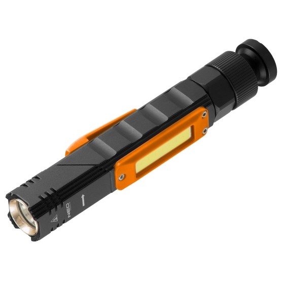 LATARKA AKUMULATORAWA USB 300 LM 2 W 1 CREE XPE + COB LED - 99-034.