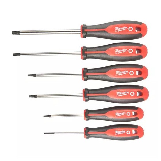 ZESTAW WKRĘTAKÓW TORX 6SZT 