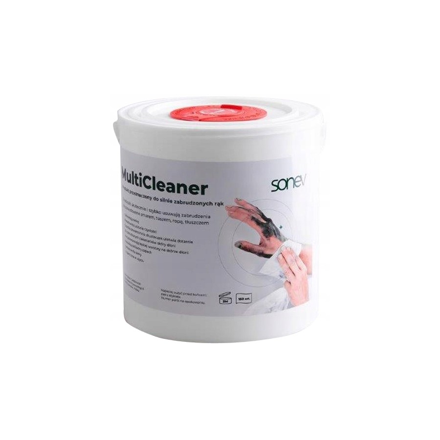 ŚCIERECZKI SONEX MULTI CLEANER, WIADERKO 150 LISTKÓW - CZY SO 8025.