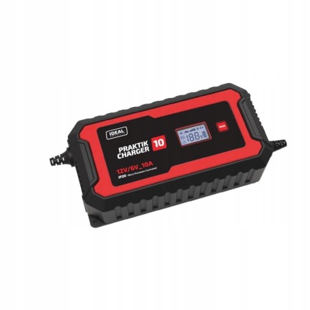 PROSTOWNIK INTELIGENTNY PRAKTIK CHARGER 4 LCD 6/12V - PCHARGE4V2.