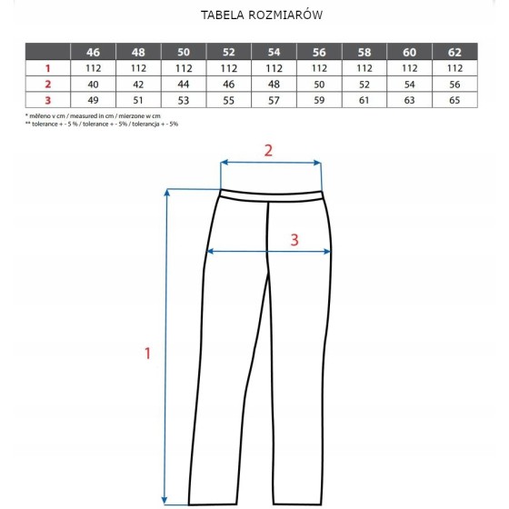 SPODNIE JEANS CXS NIMES 1 ROZMIAR 46 - BHP CX269685.