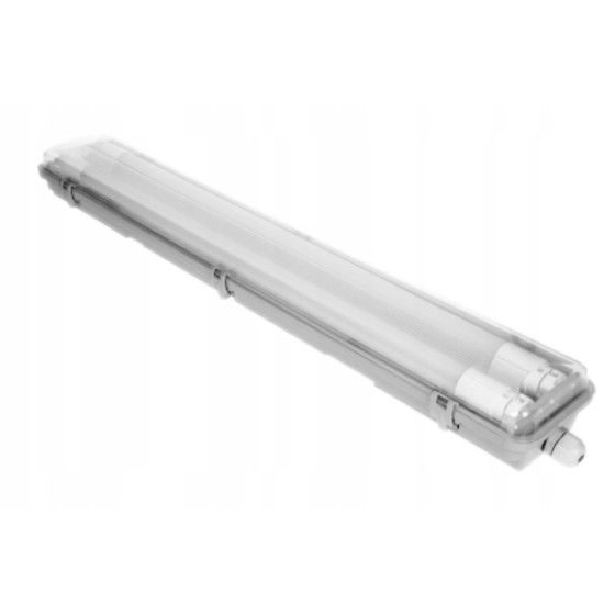 OPRAWA IP65 60CM + 2 ŚWIETLÓWKI T8 LED 9W 1800LM, 4000K - DS-3.