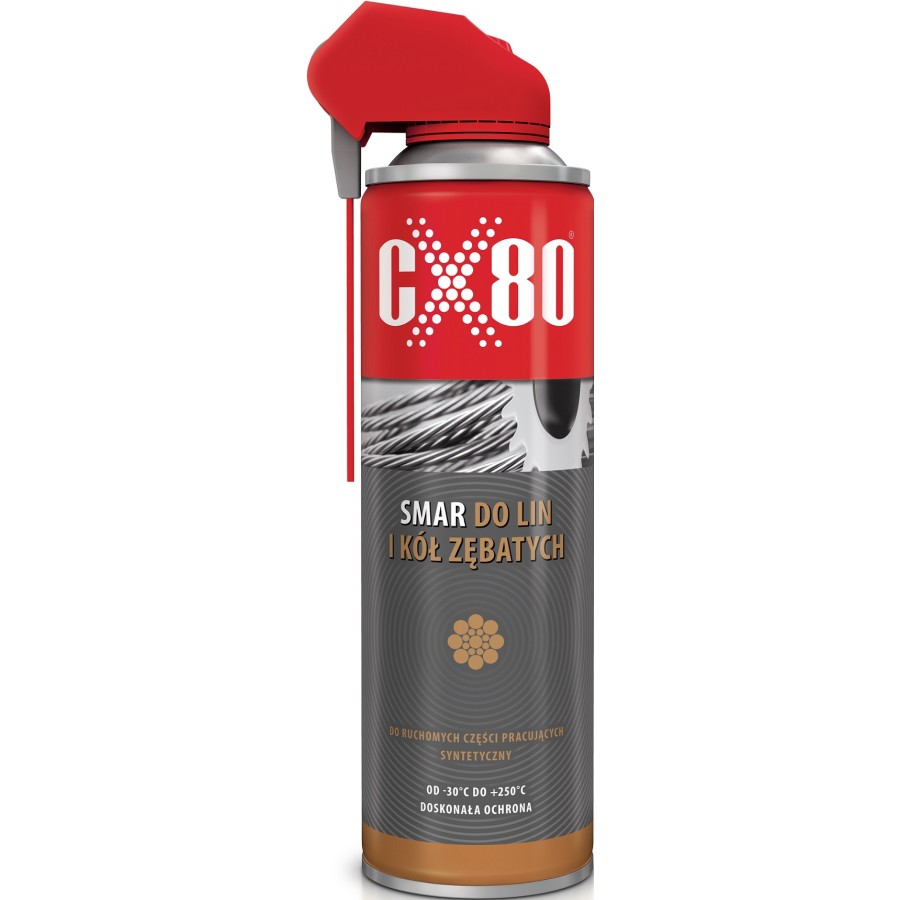 SMAR DO LIN STALOWYCH I KÓŁ ZĘBATYCH DUO SPRAY 500ML - 374.