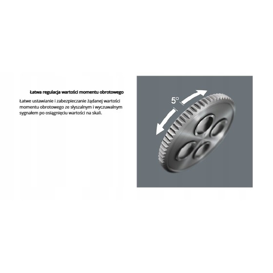 KLUCZ DYNAMOMETRYCZNY SAFE-TORQUE A1 ,1/4',2-12NM,10CZ - 05075830001.