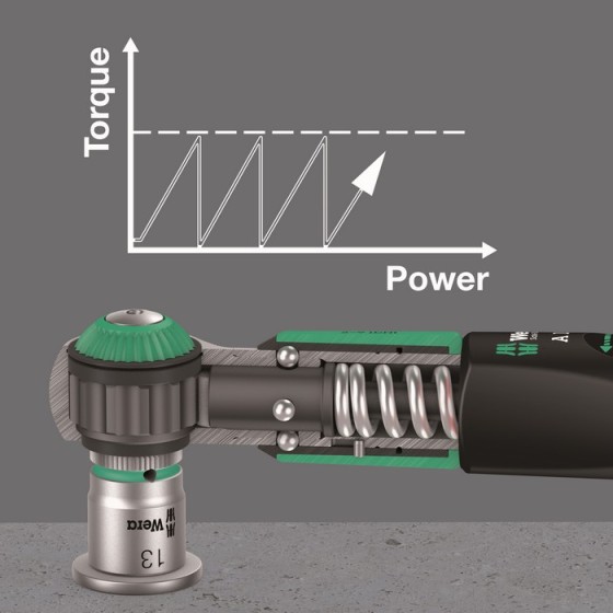 KLUCZ DYNAMOMETRYCZNY SAFE-TORQUE A1 ,1/4',2-12NM,10CZ - 05075830001.