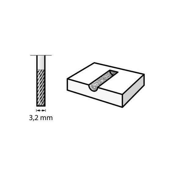 FREZ Z WEGLIKIEM WOLFRAM 3.2MM - 2615990132.