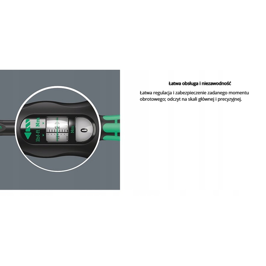 KLUCZ DYNAMOMETRYCZNY CLICK-TORQUE A5 1/4'' 2.5-25 NM - 05075604001.