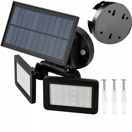 LAMPA SOLARNA ŚCIENNA SMD LED 450 LM - 99-092.