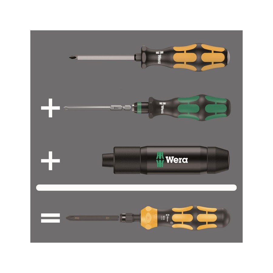 WKRĘTAK UDAROWY 921 KRAFTFORM PLUS, SERIA 900, 1/4' X 163.5 