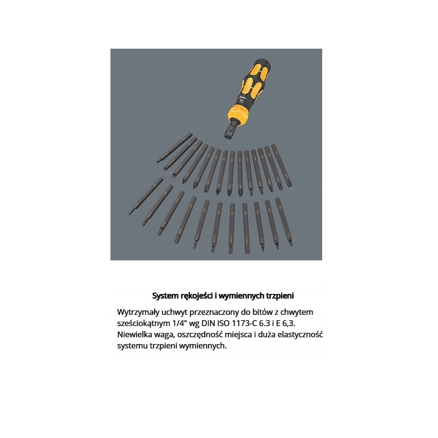 WKRĘTAK UDAROWY KRAFTFORM KOMPAKT 900 IMPERIAL, SET 1, 19CZ. - 05018111001.